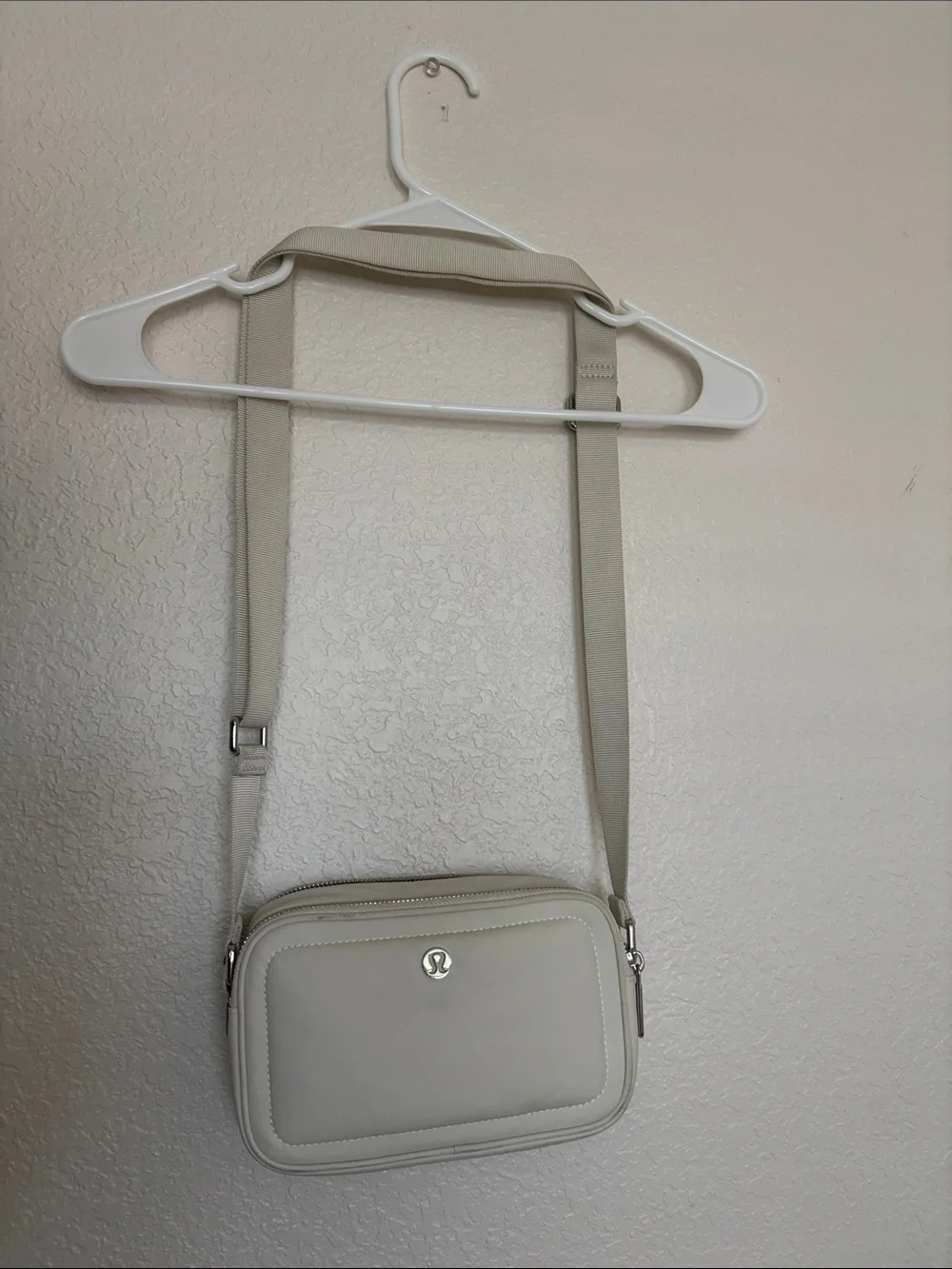 lululemon athletica Cream Crossbody Camera Bag